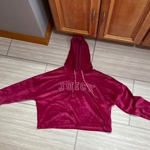 womens cropped hoodie